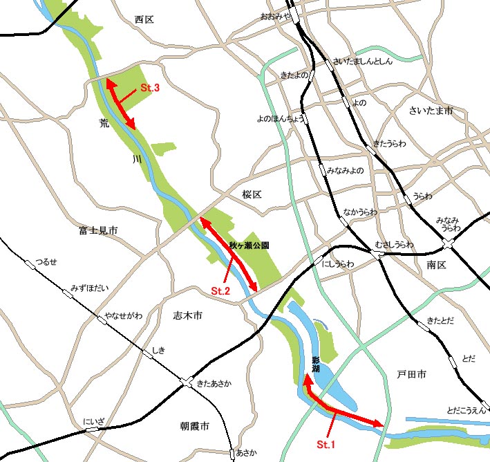 河川･水辺の国勢調査位置図